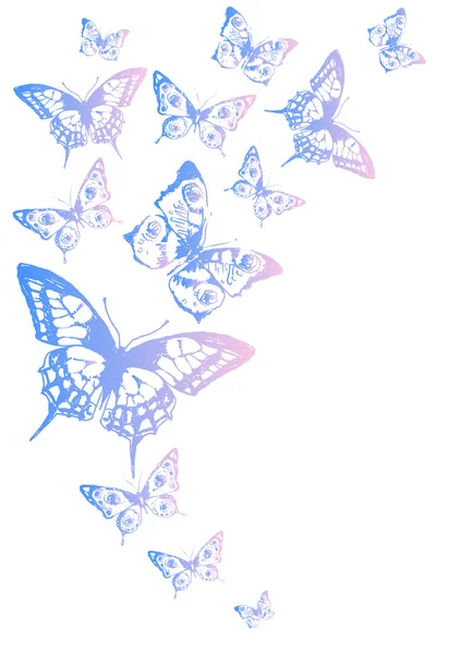 Butterflies design — Stock Vector