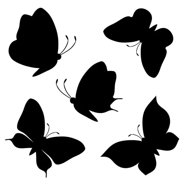Kelebek tasarım — Stok Vektör