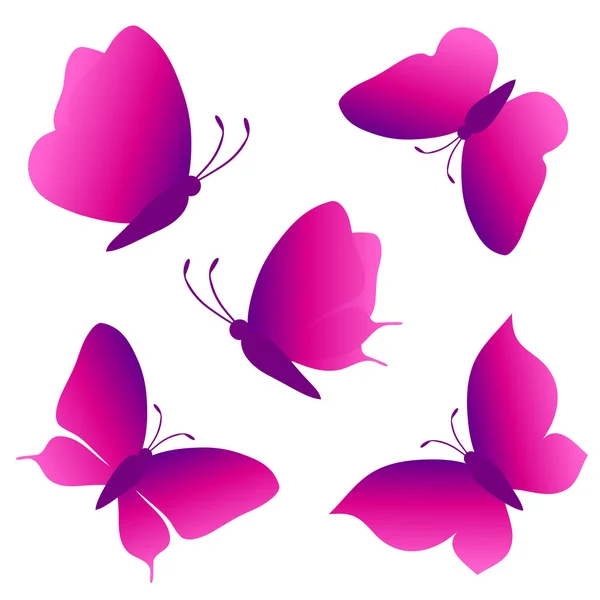 Conception papillons — Image vectorielle