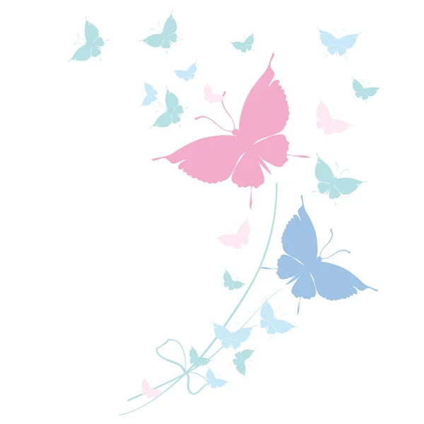 Butterflies design — Stock Vector