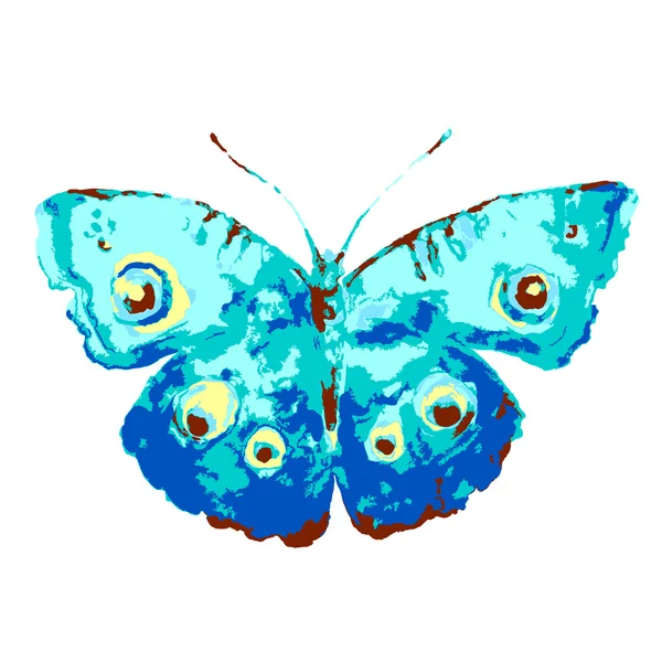 Disegno delle farfalle — Vettoriale Stock