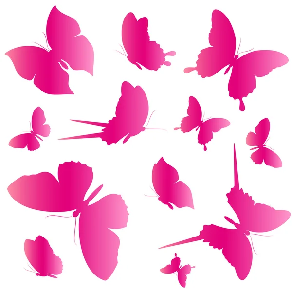 Conception papillons — Image vectorielle