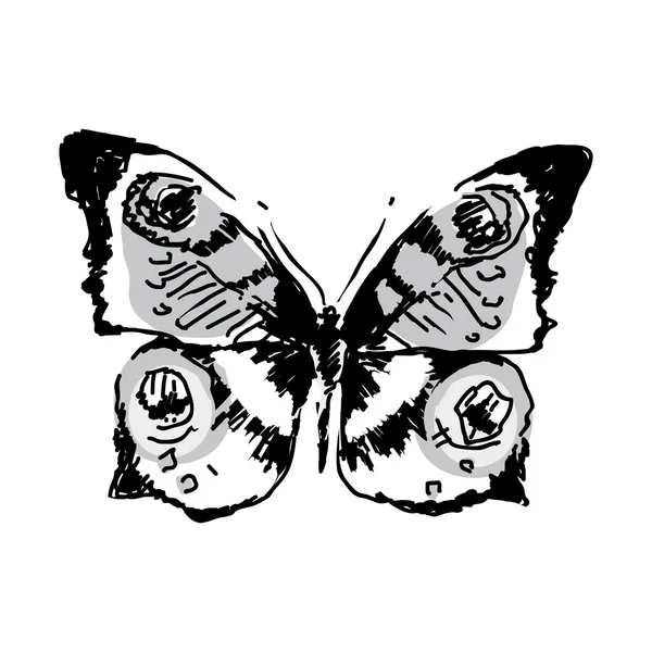 Diseño de mariposas — Archivo Imágenes Vectoriales