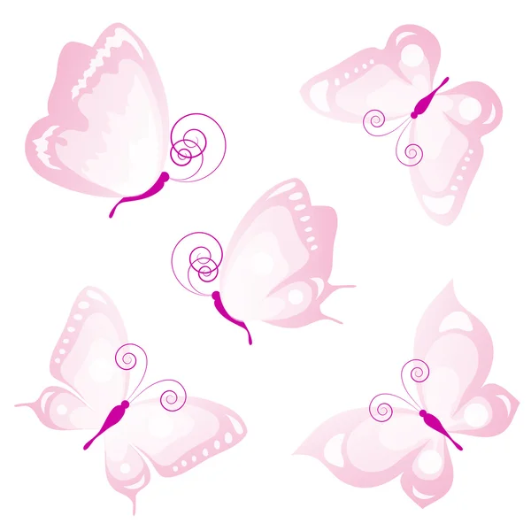 Conception papillons — Image vectorielle