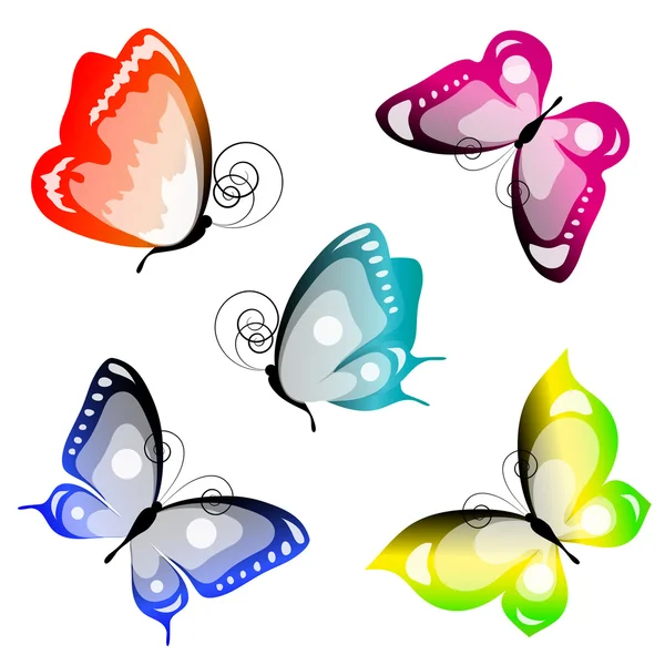 Метелики дизайн — стоковий вектор