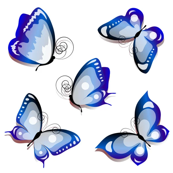 Diseño de mariposas — Vector de stock