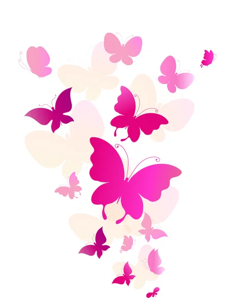 Conception papillons — Image vectorielle