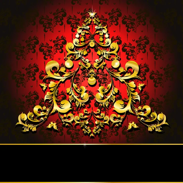 Noël, Nouvel An design — Image vectorielle