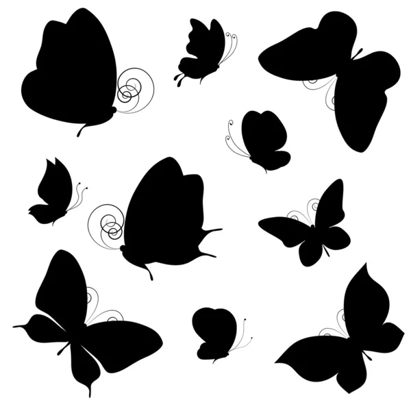 Conception papillons — Image vectorielle