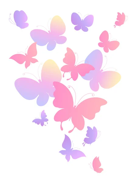 Butterflies design — Stock Vector