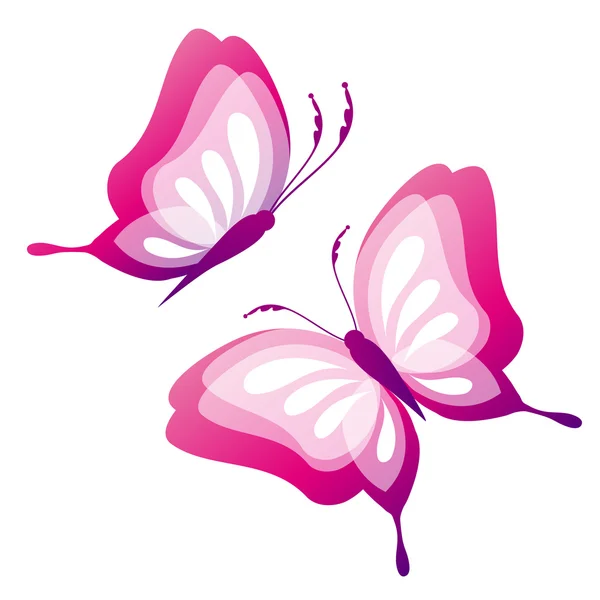 Diseño de mariposas — Vector de stock