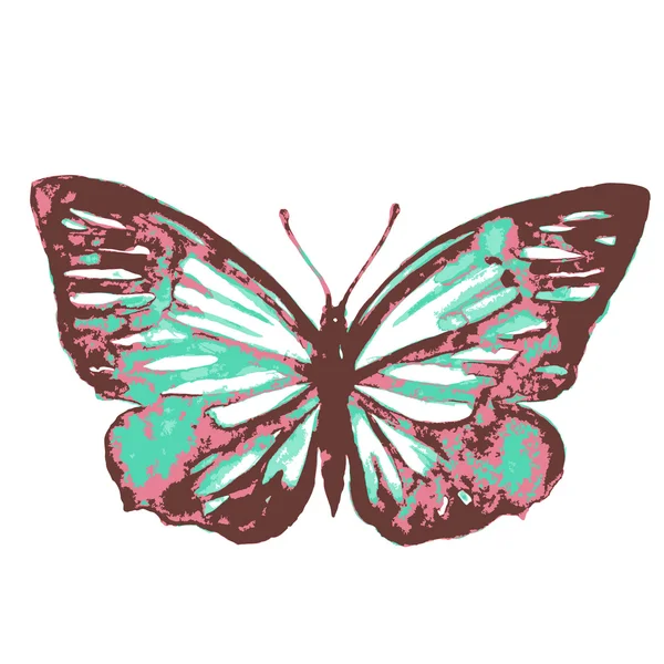 Diseño de mariposas — Vector de stock