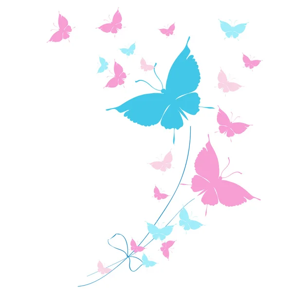 Butterflies design — Stock Vector