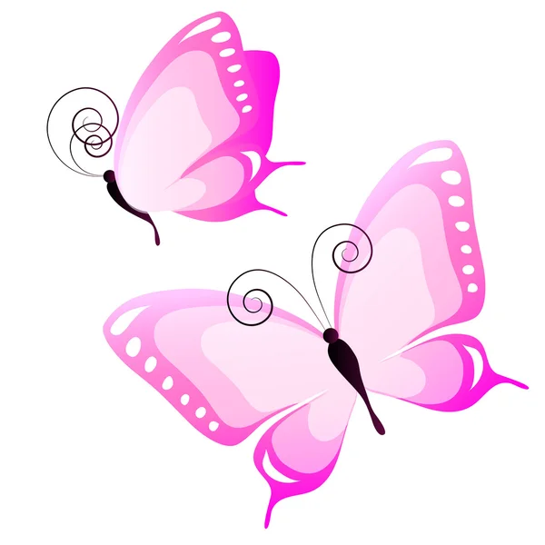 Fjärilar design — Stock vektor