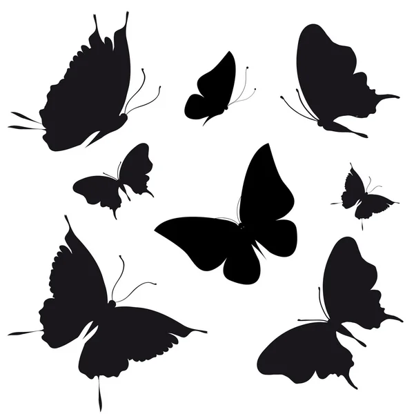 Diseño de mariposas — Archivo Imágenes Vectoriales