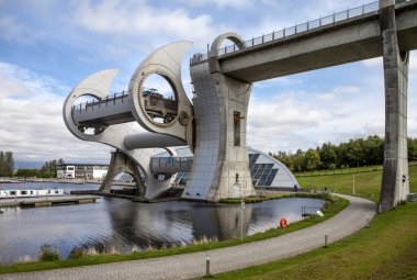 Falkirk tekerlek, İskoçya 4