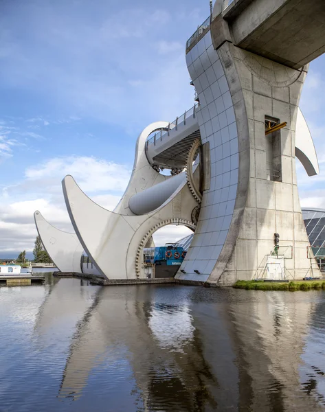 Falkirk Wheel, Skottland 7 – stockfoto