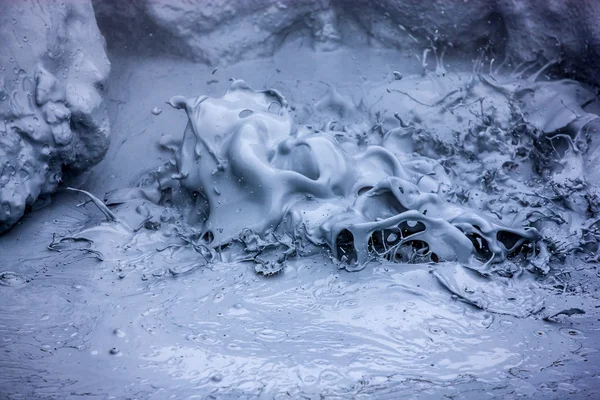 在 Iceland2 热沸腾的泥浆 图库照片