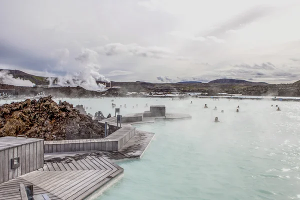 Isländska-blå Lagoon10 — Stockfoto