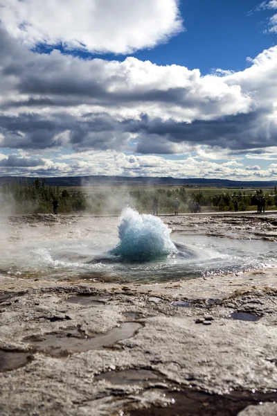 Isländska geyser 6 — Stockfoto