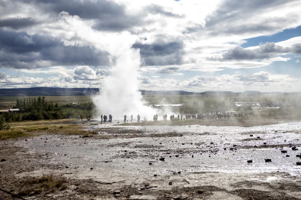 Geyser islandese 3 — Foto Stock