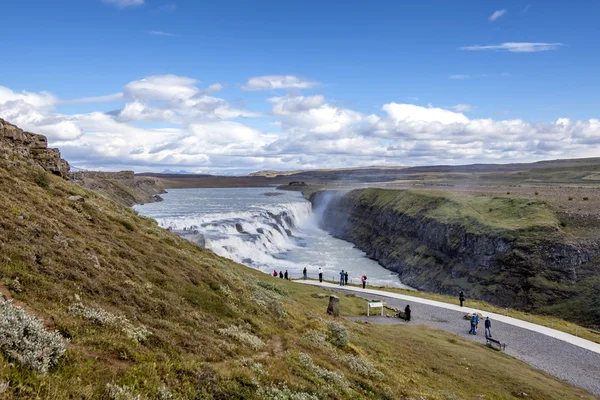 GullfossThingvellirIceland — Stock Photo, Image