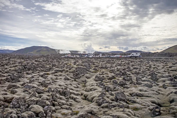 3 冰岛火山景观 免版税图库照片