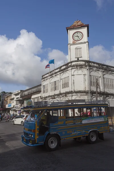 Old Phuket Town is located on Phuket City — Stock Photo, Image