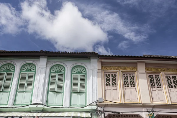 Old Phuket Town se encuentra en la ciudad de Phuket —  Fotos de Stock