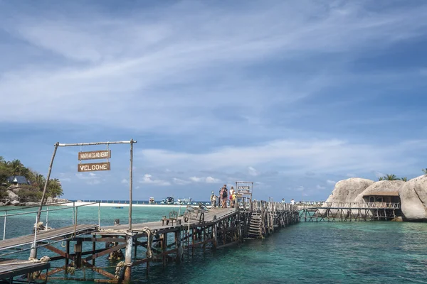 Île de Nang Yuan en Thaïlande — Photo