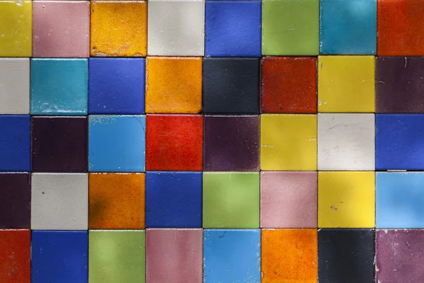 Colorful ceramic tile patterns background. — Stock Photo, Image