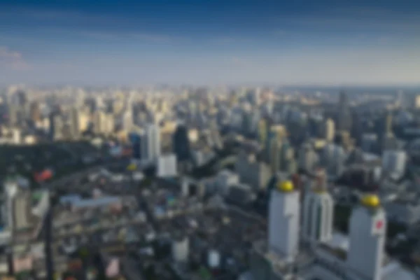 Bangkok High Angle View -blur photo background — Stock Photo, Image