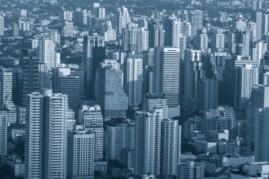 bir kuş bakışı Bangkok 