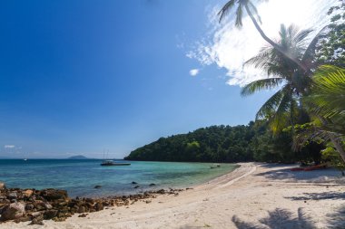 Tayland Körfezi'nde özel bir ada Koh Talu olduğunu