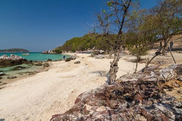 Koh Larn sziget tropical beach Pattaya City, Chonburi Thailan — Stock Fotó