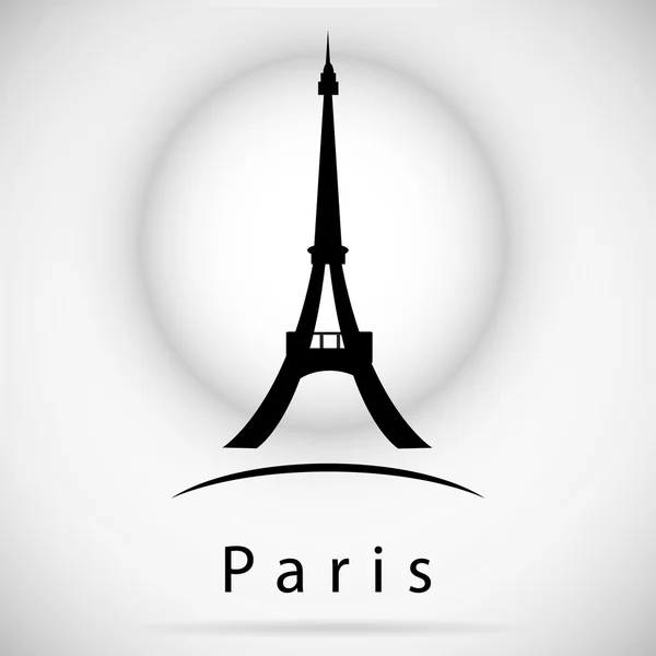 Icono de torre Eiffel. París. — Vector de stock