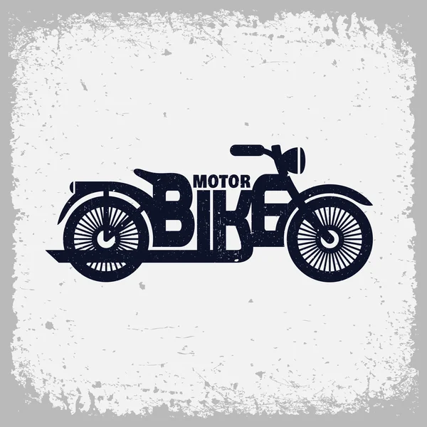 Modelo de logotipo da moto — Vetor de Stock