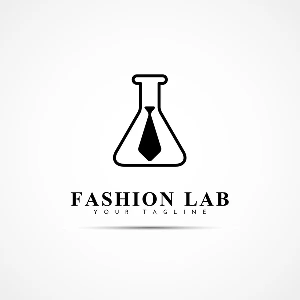 Logotipo do laboratório de moda — Vetor de Stock