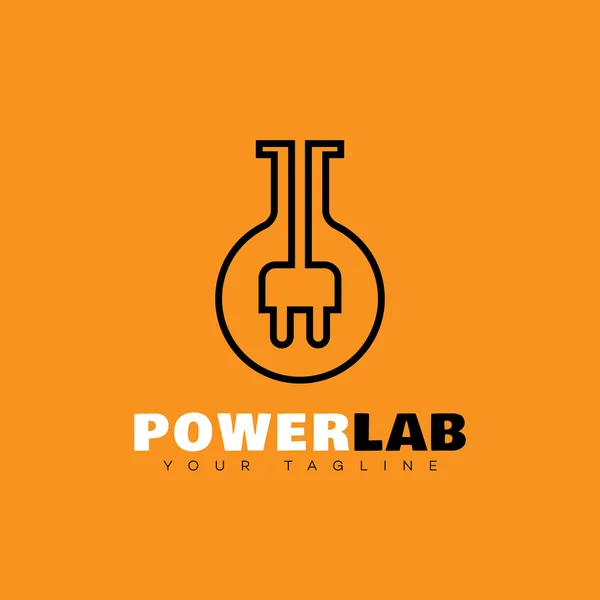 Logotipo de laboratorio — Archivo Imágenes Vectoriales