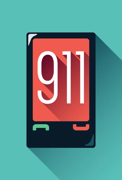 911 mobile — Image vectorielle