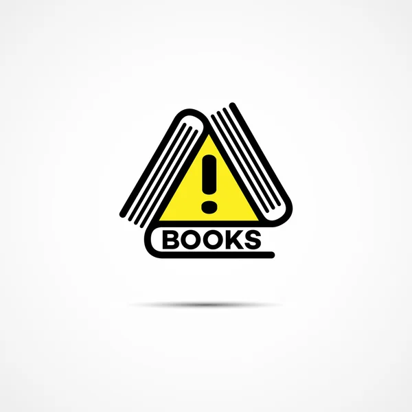 Logo del libro — Vector de stock