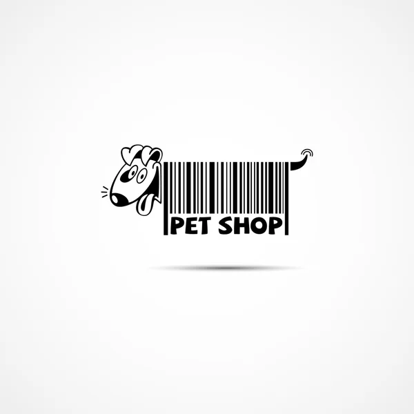 Logo for pet shop — Stock Vector