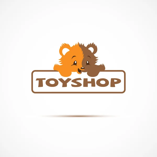 Logo for toy store — Stock Vector