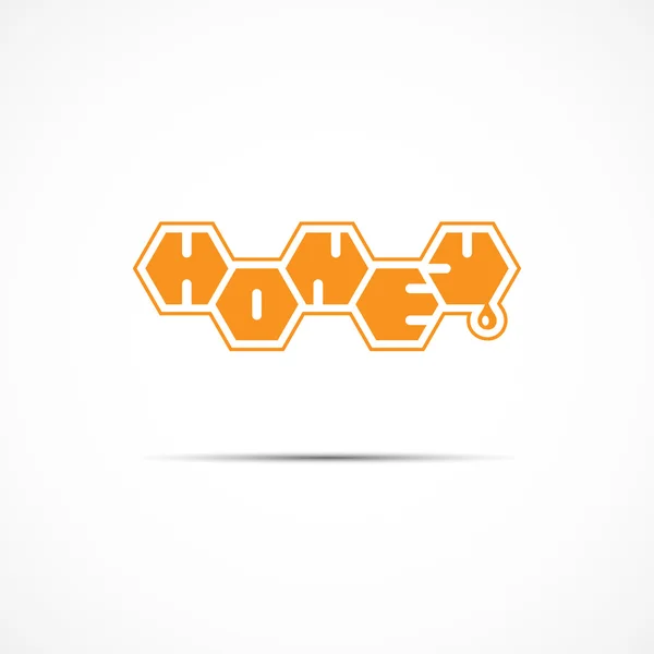 Logo for honey bee — Stock Illustration Logo for honey bee Royalty Free Stock Illustrations