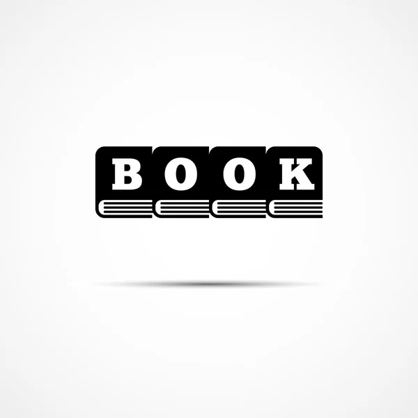 Logo del libro — Vector de stock