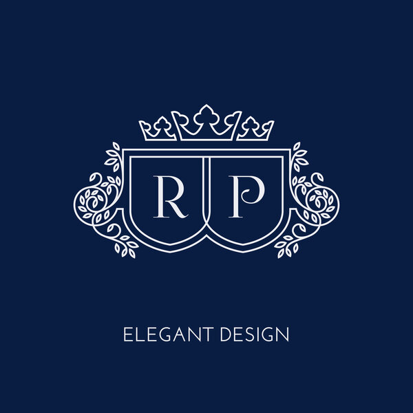 Шаблон монограммы
