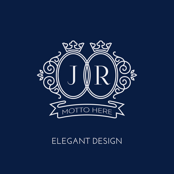 Шаблон монограммы
