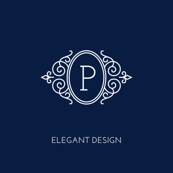 Monogram design template — Stock Illustration Monogram design template Stock Illustration