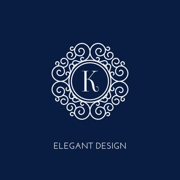 Monogram design template — Stock Illustration Monogram design template Stock Illustration