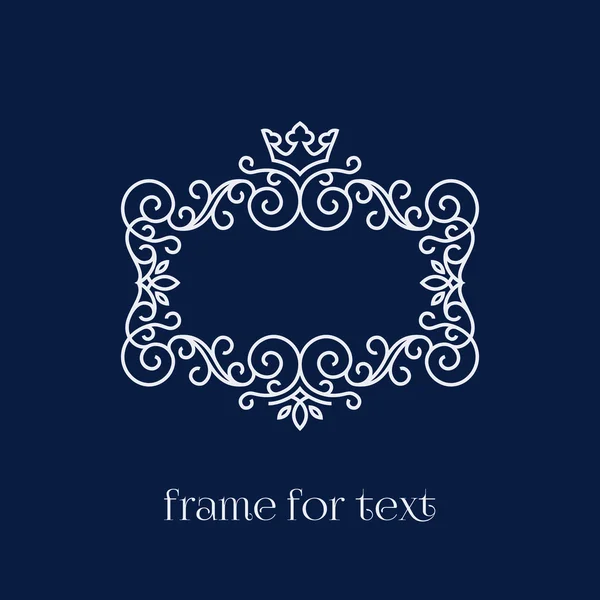 Frame for text — Stock Vector